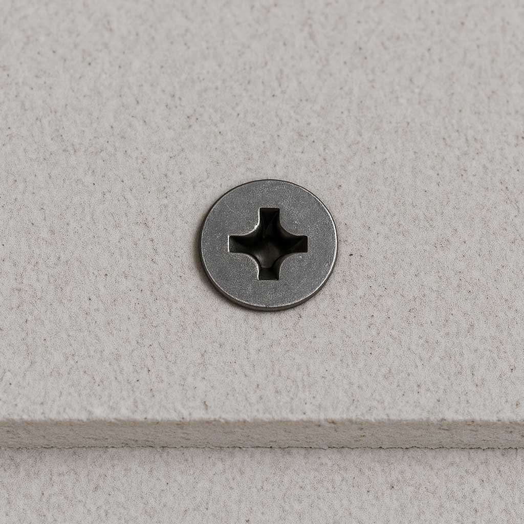 Suitable screw for panel installation